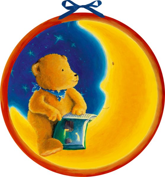 Produktbild: Wandkalender - Der Mondb&auml;r im Weihnachtshimmel