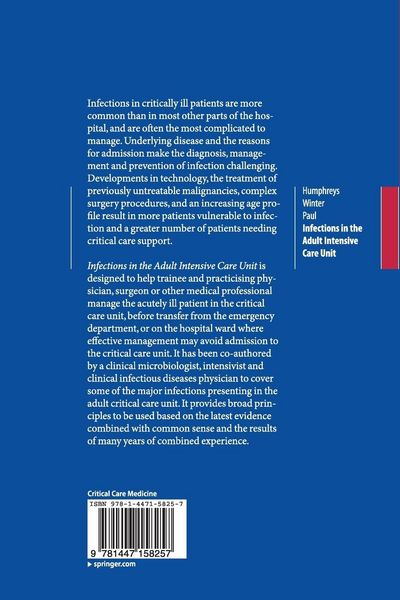 Produktbild: Infections in the Adult Intensive Care Unit