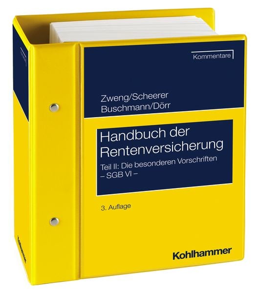 Produktbild: Handbuch der Rentenversicherung