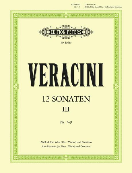 Produktbild: 12 Sonatas Op.1 Vol.3