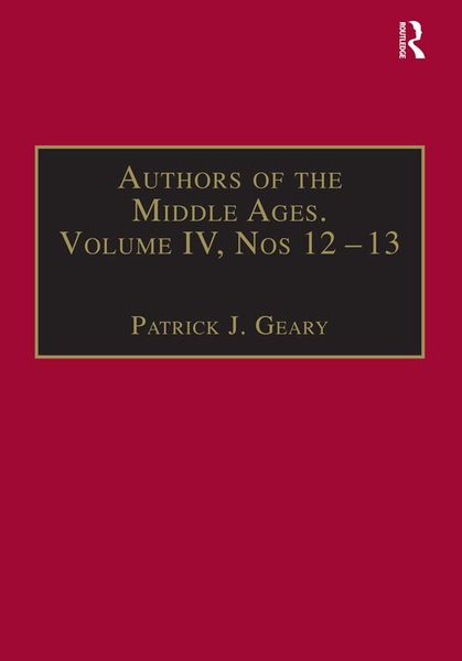 Produktbild: Authors of the Middle Ages, Volume IV, Nos 12-13