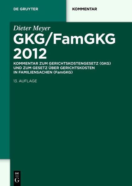 Produktbild: GKG/FamGKG 2012