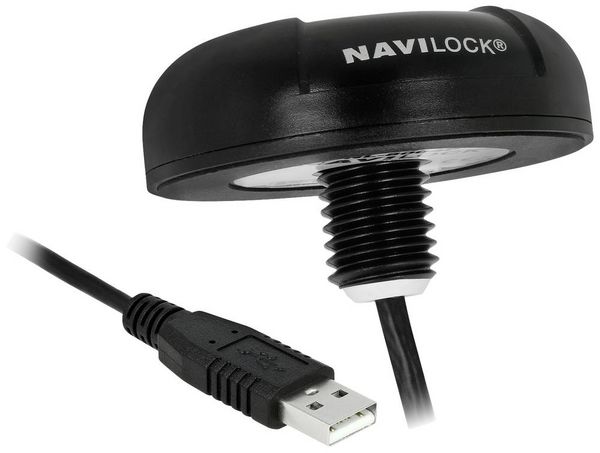Produktbild: Navilock NL-8004U GPS Empf&auml;nger Schwarz 1St.