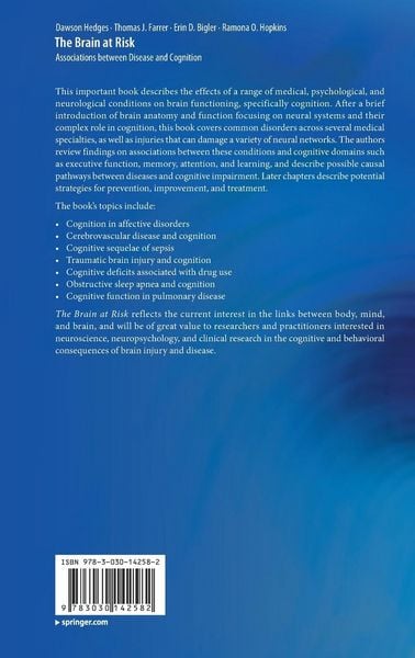 Produktbild: The Brain at Risk