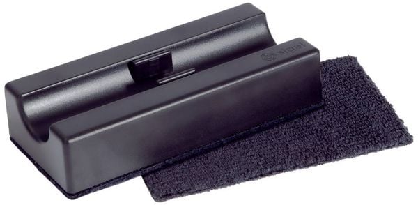 Sigel Whiteboard Tafelwischer (B x H) 130mm x 60mm Schwarz BA150