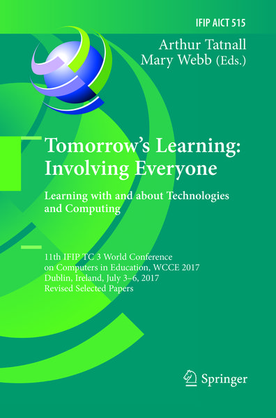 Produktbild: Tomorrow's Learning: Involving Everyone. Learning with and about Technologies and Computing