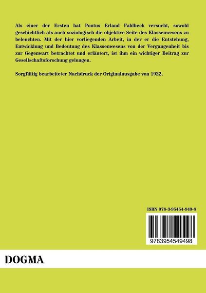 Produktbild: Die Klassen und die Gesellschaft