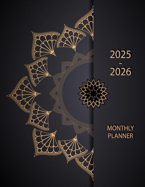 Produktbild: Monthly Planner 2025 2026