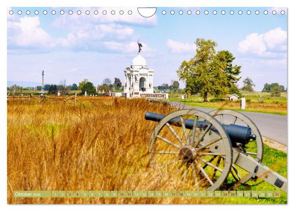Produktbild: Pennsylvania. Die Wiege der USA zwischen Tradition und Moderne (Wandkalender 2026 DIN A4 quer), CALVENDO Monatskalender