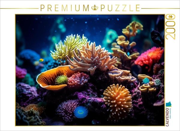 Produktbild: CALVENDO Puzzle Meeressymphonie | 2000 Teile Lege-Gr&ouml;&szlig;e 90x67cm Foto-Puzzle f&uuml;r gl&uuml;ckliche Stunden