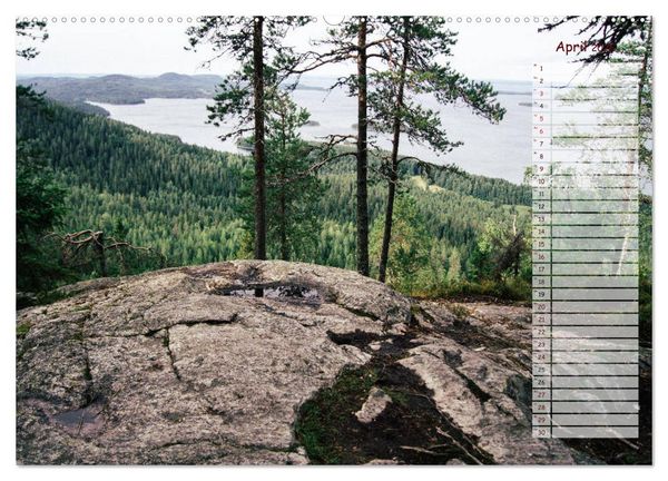 Produktbild: Finnlands raue Sch&ouml;nheit (Wandkalender 2026 DIN A2 quer), CALVENDO Monatskalender