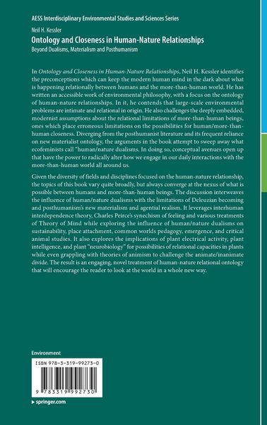 Produktbild: Ontology and Closeness in Human-Nature Relationships