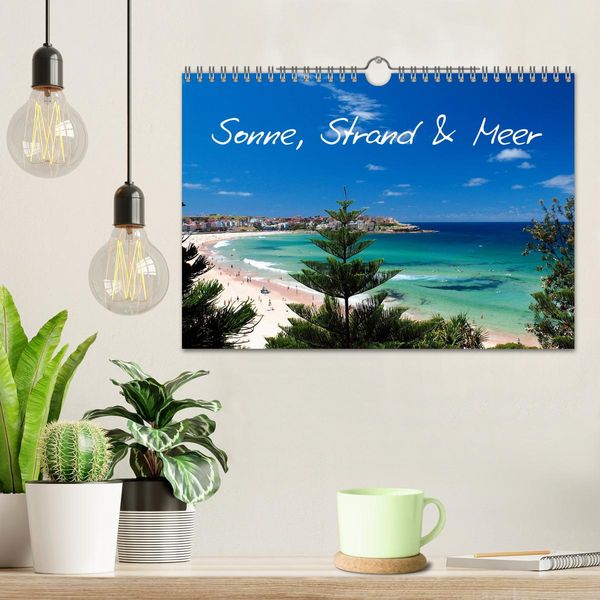 Produktbild: Sonne, Strand & Meer (Wandkalender 2026 DIN A4 quer), CALVENDO Monatskalender