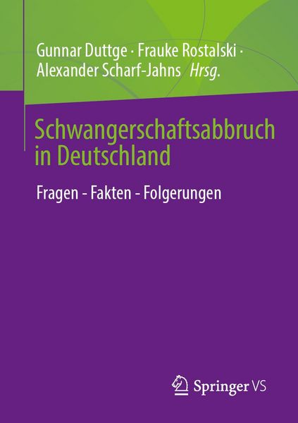 Produktbild: Schwangerschaftsabbruch in Deutschland