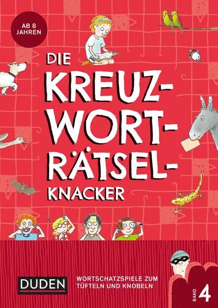 Produktbild: Die Kreuzwortr&auml;tselknacker &ndash; ab 8 Jahren (Band 4)