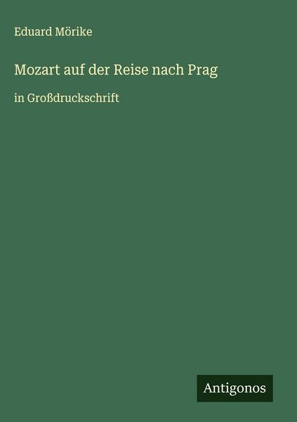 Produktbild: Mozart auf der Reise nach Prag