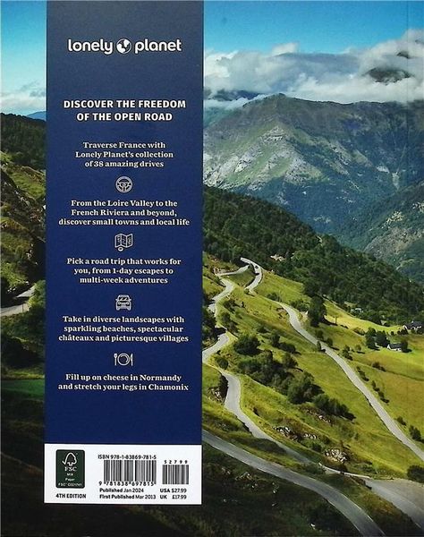 Produktbild: Lonely Planet Best Road Trips France