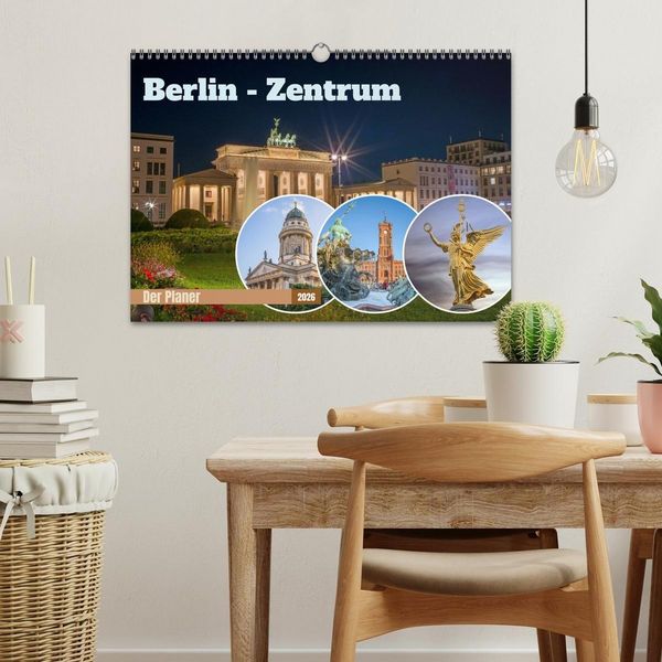 Produktbild: Berlin-Zentrum - Der Planer (Wandkalender 2026 DIN A3 quer), CALVENDO Monatskalender