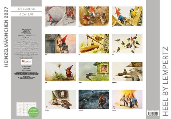 Produktbild: Heinzelm&auml;nnchen Kalender 2027