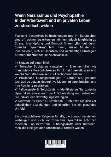 Produktbild: Burnout durch toxische Dynamiken