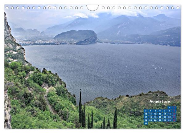 Produktbild: Riva del Garda - Perle des Gardasees (Wandkalender 2026 DIN A4 quer), CALVENDO Monatskalender