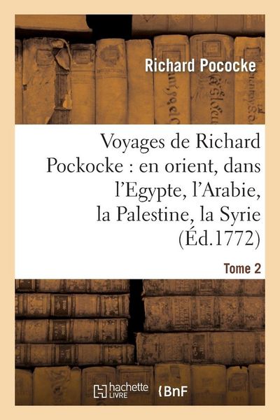 Produktbild: Voyages de Richard Pockocke