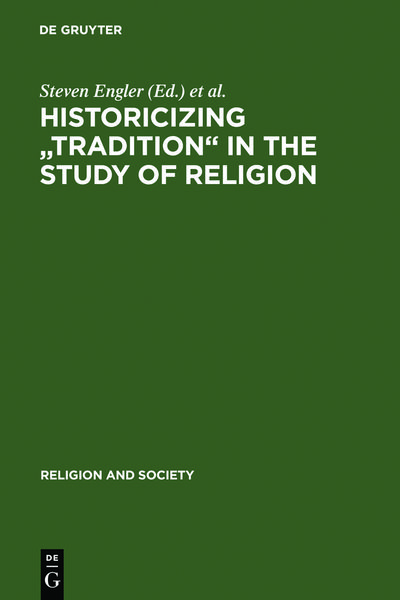 Produktbild: Historicizing "Tradition" in the Study of Religion