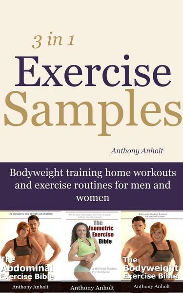 Produktbild: Exercise Samples: Bodyweight Training Home Workouts And Exercise Routines For Men And Women