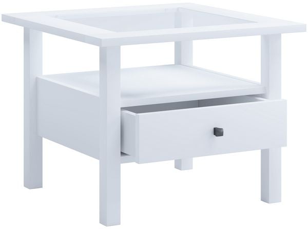 Holz Sofatisch Couchtisch Schublade Lingis M