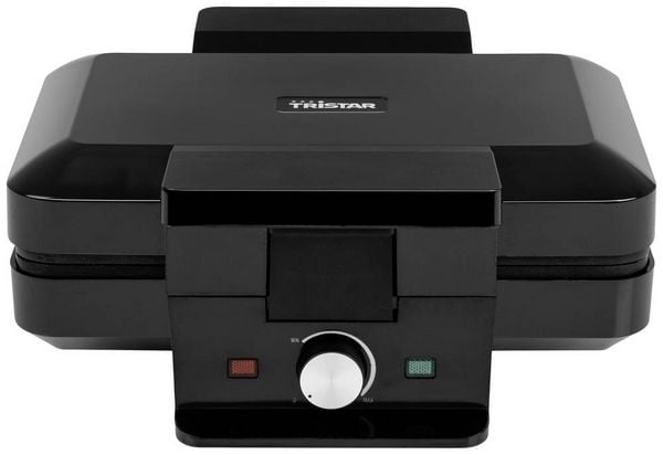 Produktbild: Tristar WF-1165 Waffeleisen stufenloser Temperaturregler Schwarz