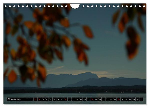 Produktbild: DIE ALPEN - Weitblicke (Wandkalender 2026 DIN A4 quer), CALVENDO Monatskalender