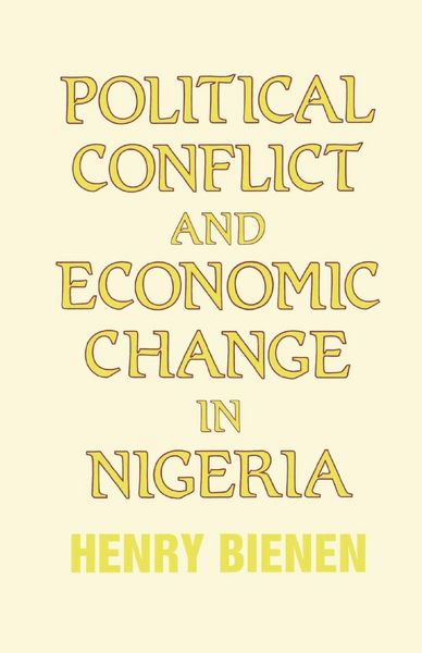 Produktbild: Political Conflict and Economic Change in Nigeria