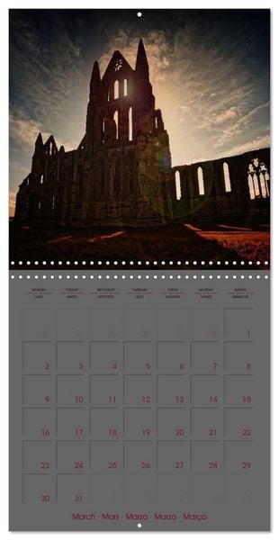 Produktbild: Gothic - Awaiting Darkness (Wall Calendar 2026 12 &times; 12 Inch) CALVENDO 12 Month Wall Calendar