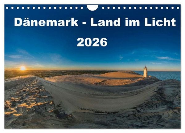 Produktbild: D&auml;nemark - Land im Licht (Wandkalender 2026 DIN A4 quer), CALVENDO Monatskalender
