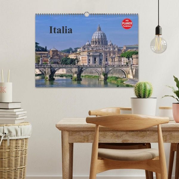 Produktbild: Italia (Wandkalender 2026 DIN A3 quer), CALVENDO Monatskalender