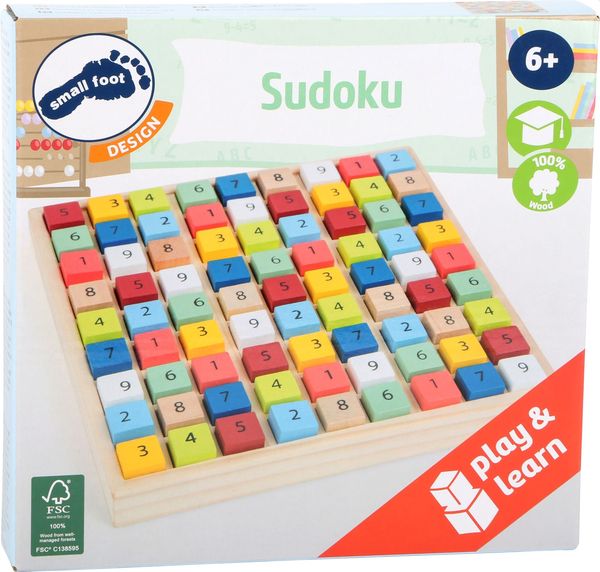 Buntes Sudoku "Educate"