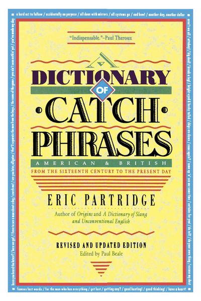 Produktbild: Dictionary of Catch Phrases