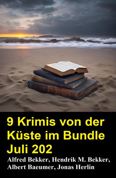 Produktbild: 9 Krimis von der K&uuml;ste im Bundle Juli 2025