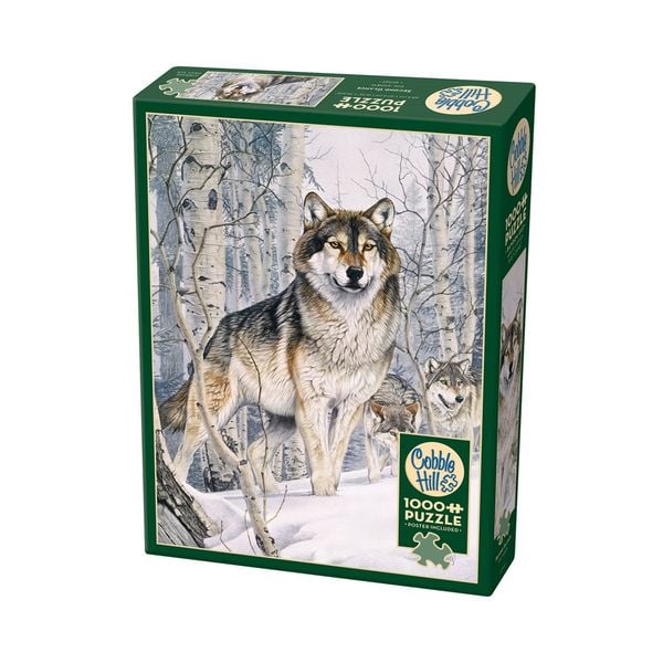Produktbild: Cobble Hill Wolf im Winterwald 1000 Teile