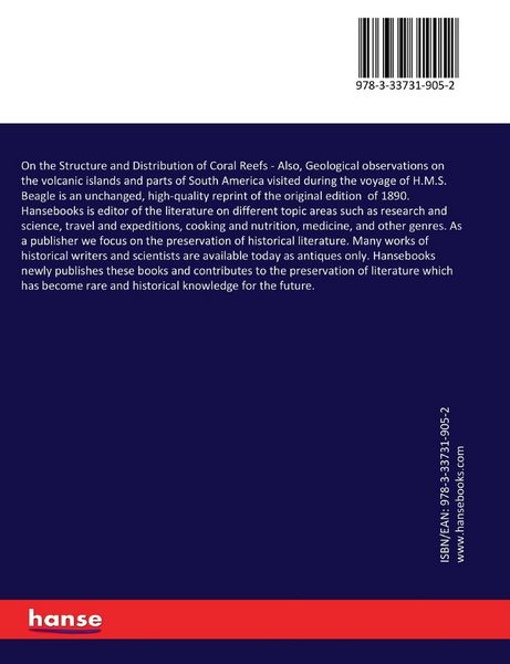 Produktbild: On the Structure and Distribution of Coral Reefs