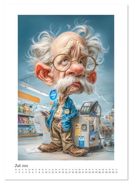 Produktbild: Ruhestand? (Tischkalender 2026 DIN A5 hoch), CALVENDO Monatskalender