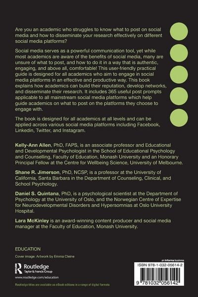 Produktbild: An Academic's Guide to Social Media