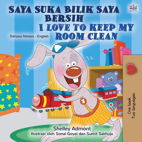 Produktbild: I Love to Keep My Room Clean (Malay English Bilingual Children's Book)