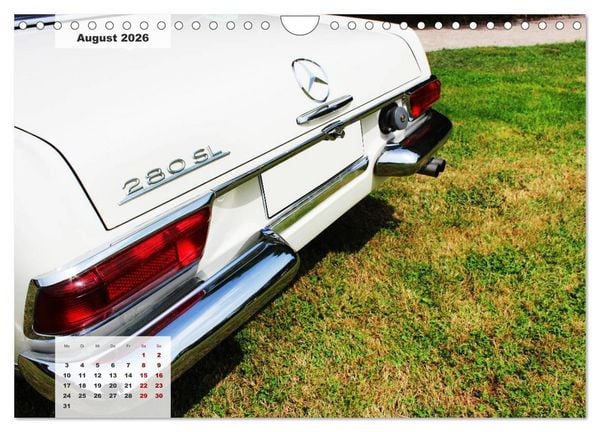 Produktbild: Mercedes Edel & Fein (Wandkalender 2026 DIN A4 quer), CALVENDO Monatskalender