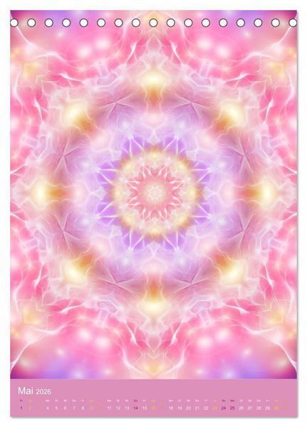Produktbild: Lichtvolle Mandalas (Tischkalender 2026 DIN A5 hoch), CALVENDO Monatskalender