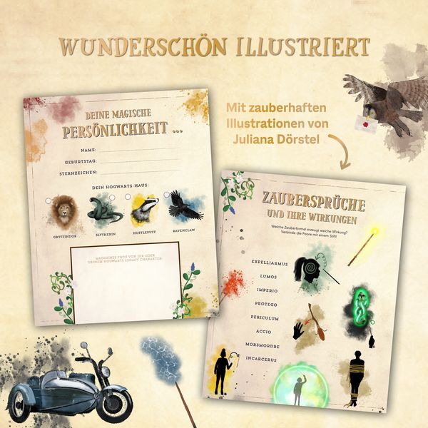 Produktbild: Das inoffizielle Harry Potter-Rätselbuch. Über 100 Quizfragen, Bilderrätsel, Labyrinthe und mehr zu den bekannten Büchern und Filmen