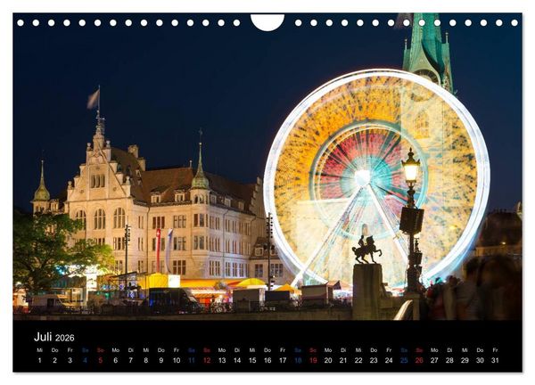 Produktbild: Z&Uuml;RICH - Little Big City (Wandkalender 2026 DIN A4 quer), CALVENDO Monatskalender