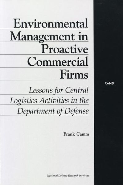 Produktbild: Environmental Management in Proactive Commercial Firms