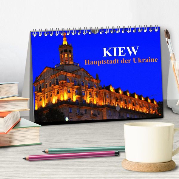 Produktbild: Kiew - Hauptstadt der Ukraine (Tischkalender 2026 DIN A5 quer), CALVENDO Monatskalender