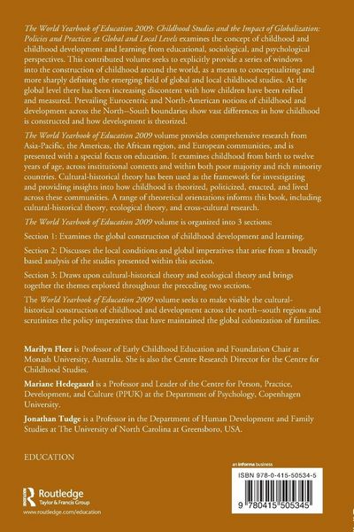 Produktbild: World Yearbook of Education 2009